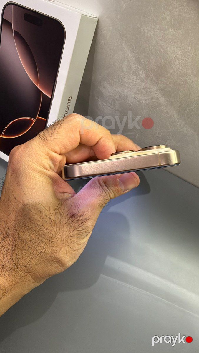 Apple iPhone 16 Pro Desert Titanium 256GB/8GB — Smartfonlar, Bakı (5)