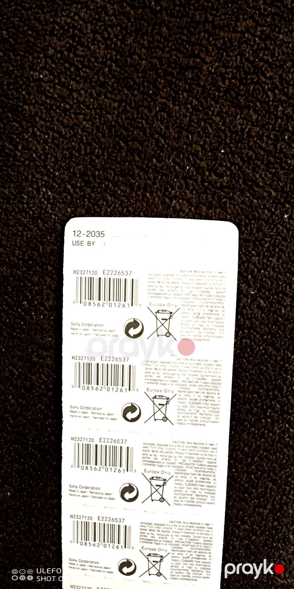 Sony SR927W/SW (399/395) gümüş‑oksid saat batareyaları – 1.55V — Saat sapları və bilərziklər, Bakı (2)