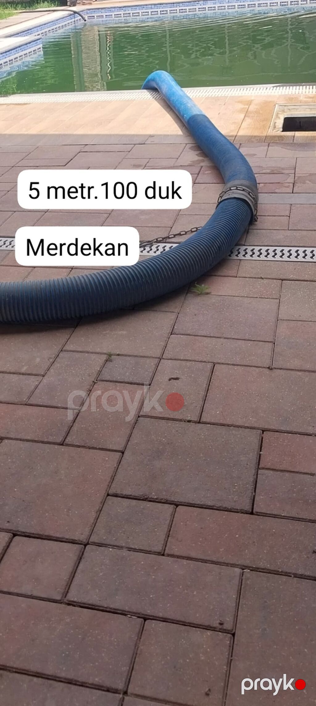 Mərdəkan Məhsul: Sorma‑boşaltma şlanqı - Uzunluq: 5 metr - Çap: 100 — Suvarma avadanlığı, Digah (2)