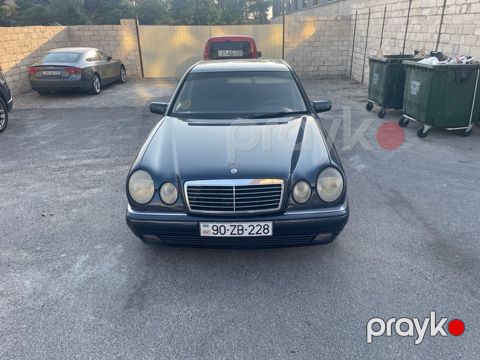 Mercedes E 230, 2.3 L, 1996 il, 444 550 km — Bakı