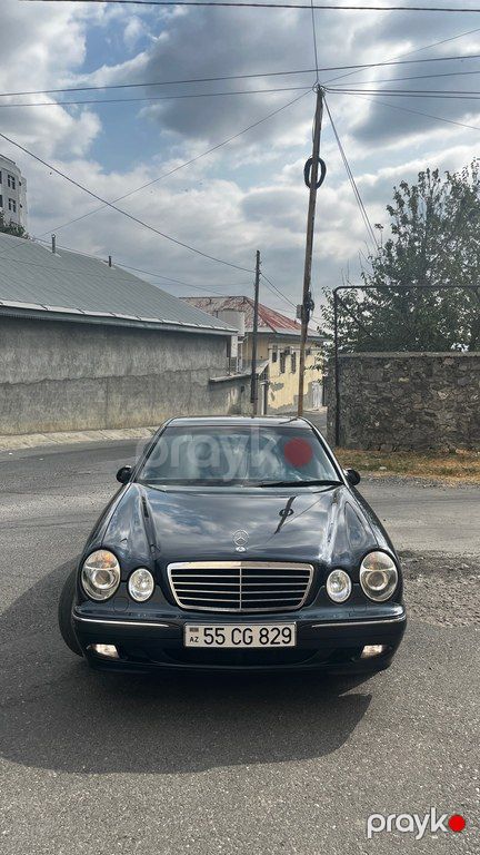 Mercedes E 320 4MATIC, 3.2 L, 2000 il, 242 000 km — Avtomobillər, Şəki (5)