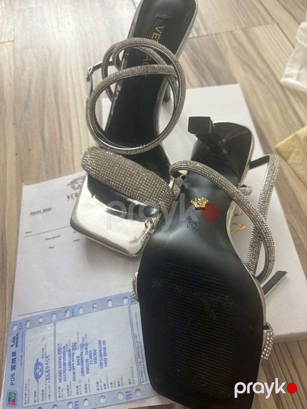 Ölçü: 39, rəng - Gümüşü, Yeni — Sandal, Xırdalan (2)