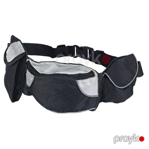 Məzə üçün çanta Trixie itlər və pişiklər üçün, qara, neylon/polyester, 62-125 sm — Bakı