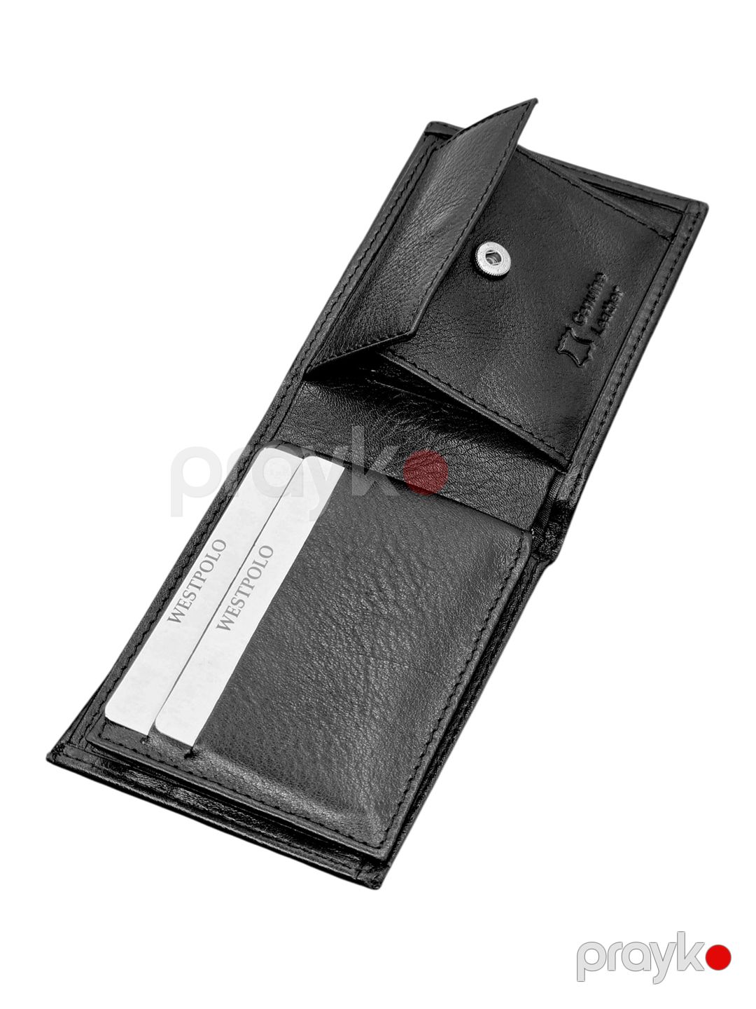 Kişi pul kisəsi Westpolo_206_Black — Mallar, Bakı (3)