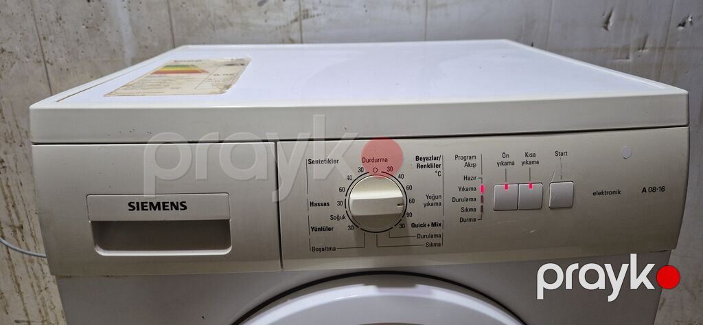 Paltaryuyan maşın Siemens, 6 kq, İşlənmiş, Avtomat, Qurutma var, Ödənişli çatdırılma — Çamaşır maşınları, Bakı (3)