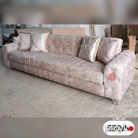 Mebel kateqoriyası: Divan - Model: 3 nəfərlik geniş divan - Ölçü — Bakı