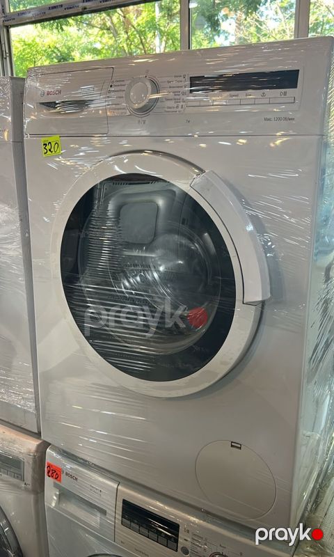 Bosch önyükləməli paltaryuyan maşın - Yük tutumu: 7 kq - Maks — Digah