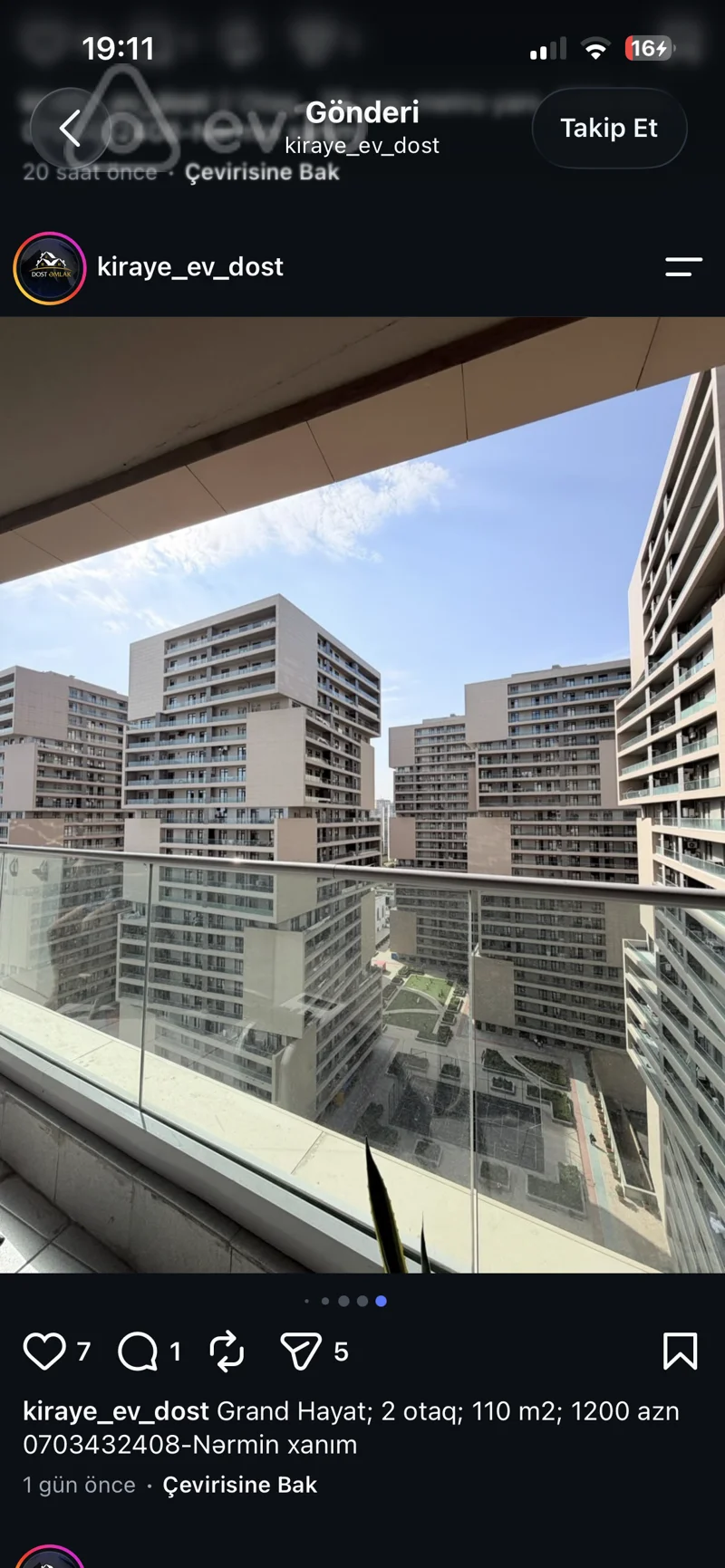 2 otaqlı mənzil, 110 m², Tblisi pr — kirayə — Mənzil, Bakı (9)