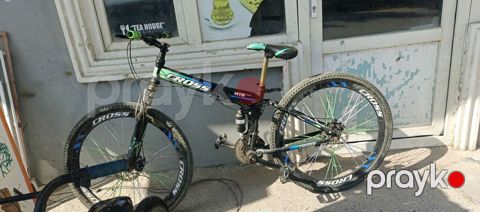 AZ İşlənmiş Cross MTB tam asqılı dağ velosipedi - Çərçivə — Digah