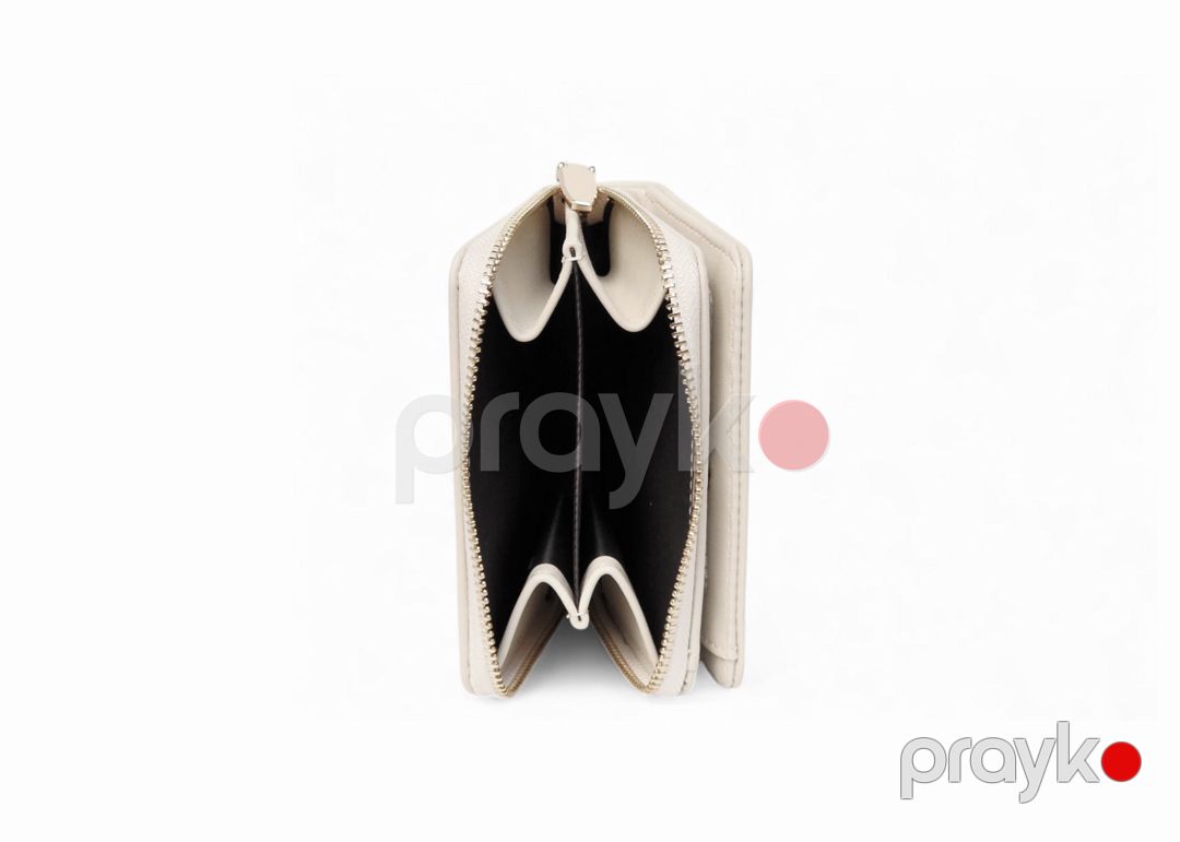 Portmone Yadas, bej, poliuretan, 8.5 sm — Mallar, Bakı (3)