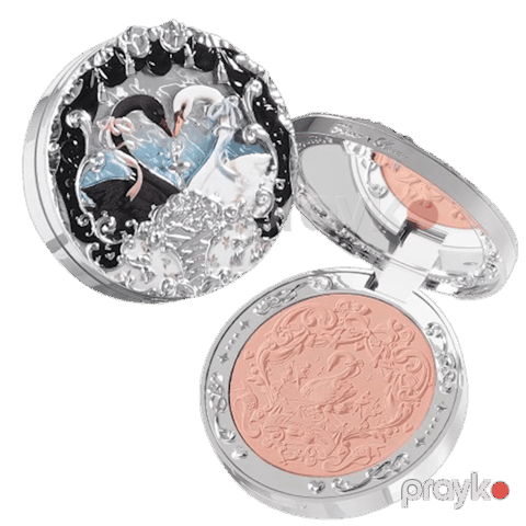 Üz üçün ənlik Flower Knows Swan Ballet Embossed, çalar 04 Pleuche — Bakı
