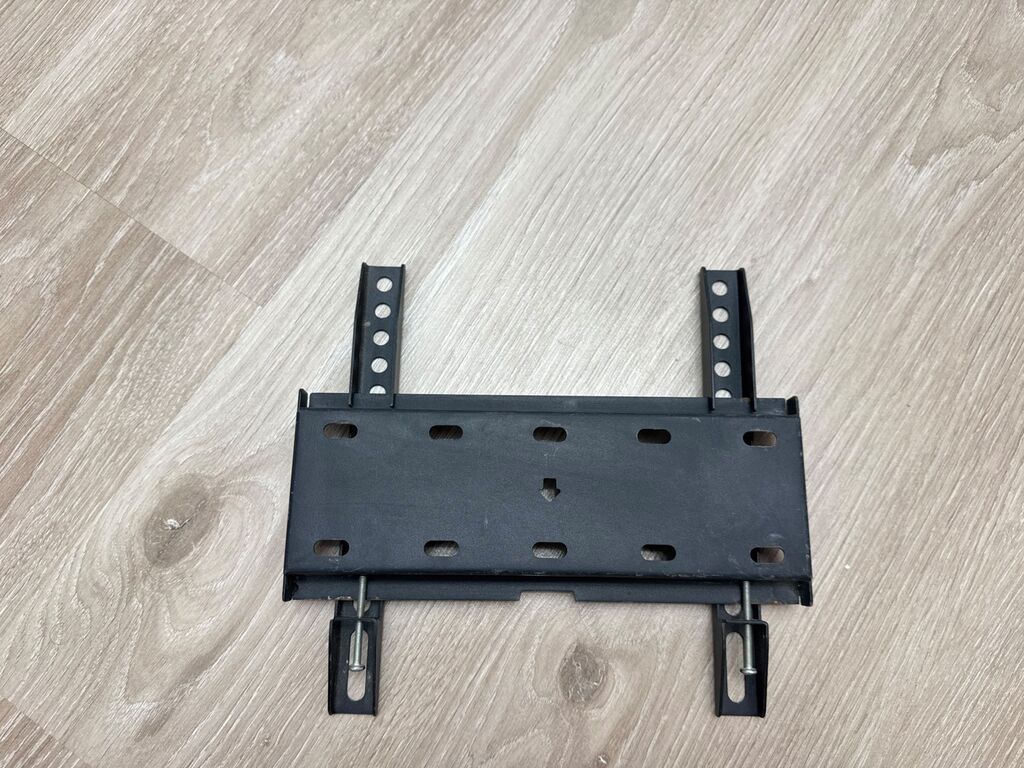 TV divar asqısı (sabit tip) - Material: möhkəm metal, toz boya örtük — Dayaq və bağlantı kənə, Masazır (2)