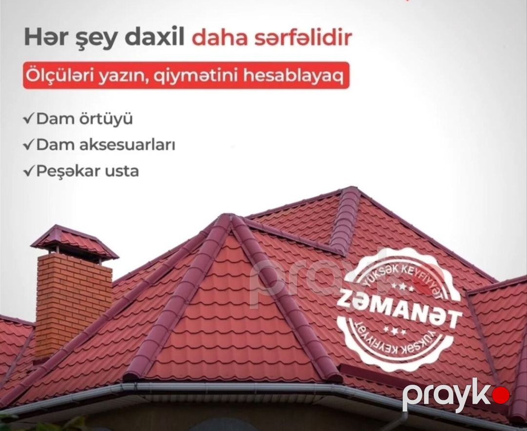 Dam örtükləri — Təmir və inşaat, Bakı (10)