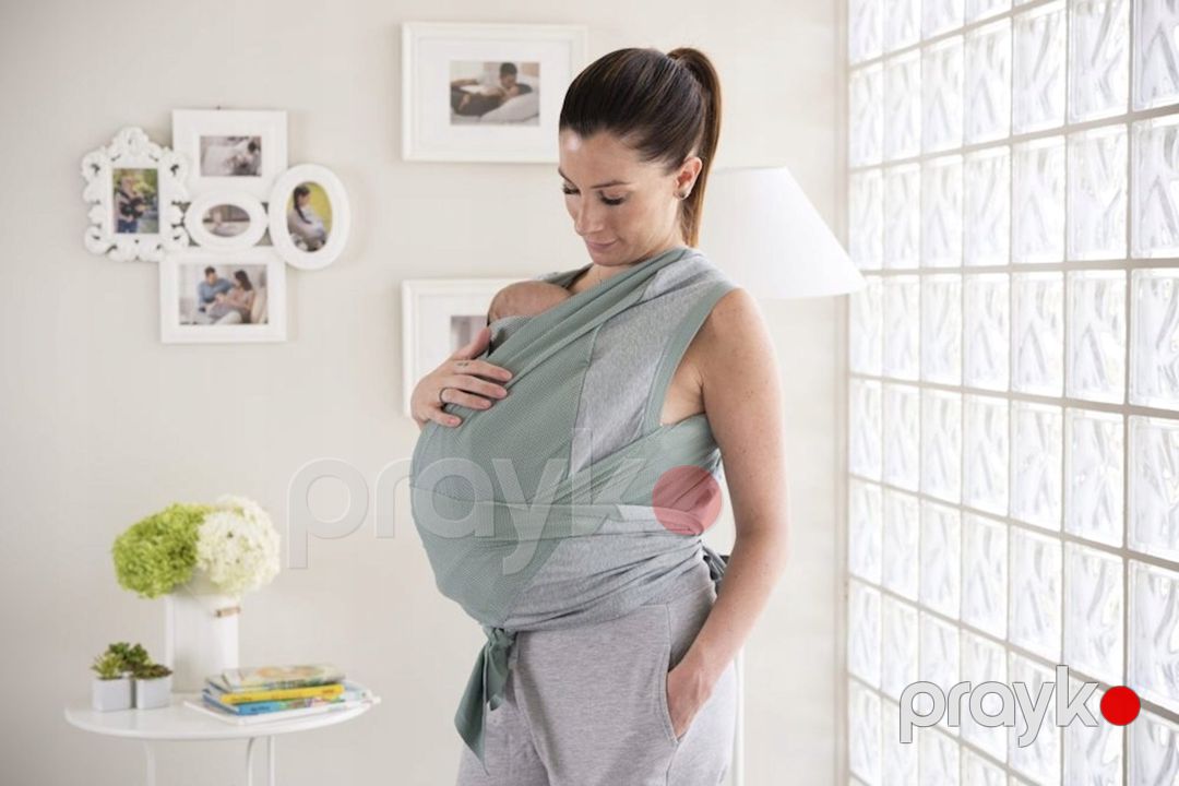 Kenquru bel çantası Chicco Boppy Comfyhug, yaşıl — Mallar, Bakı (3)