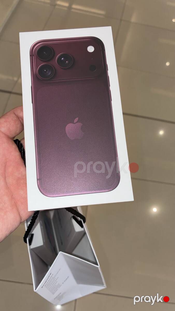 Apple iPhone 18 Pro Burgundy 256GB/12GB — Smartfonlar, Bakı (6)