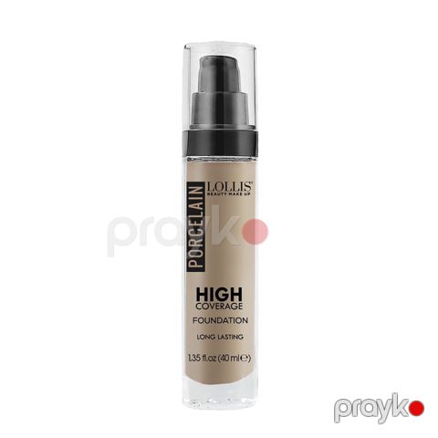Tonal krem Lollis Porcelain High Coverage R-01, 40 ml — Bakı