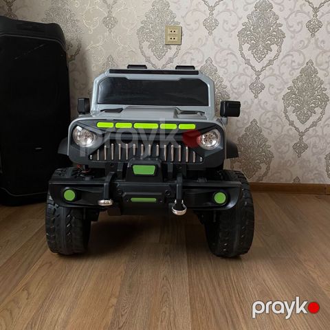 Uşaq elektrik maşını – off-road tipli jeep dizaynı Xüsusiyyətlər — Samux