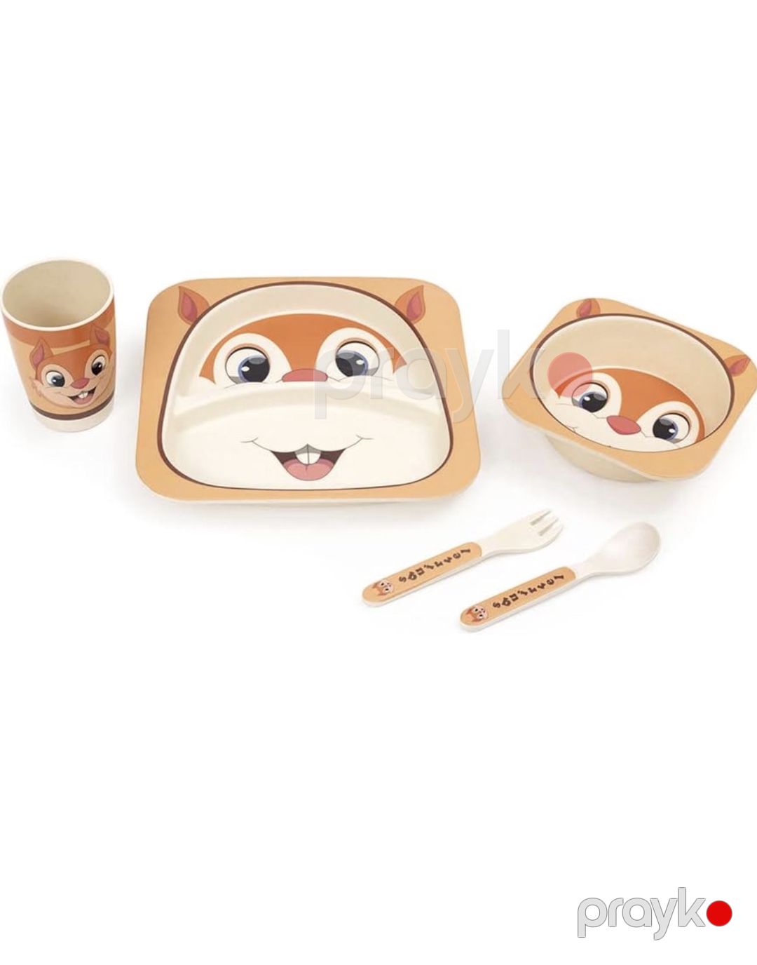 Uşaqlar üçün bəslənmə qabı dəsti Zootopia, keramika, 5 əşya — Mallar, Bakı (3)