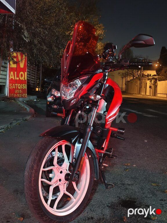 Bajaj Pulsar NS 200, 200 sm3, 2021 il, 40 000 km — Motosikletlər, Bərdə (7)