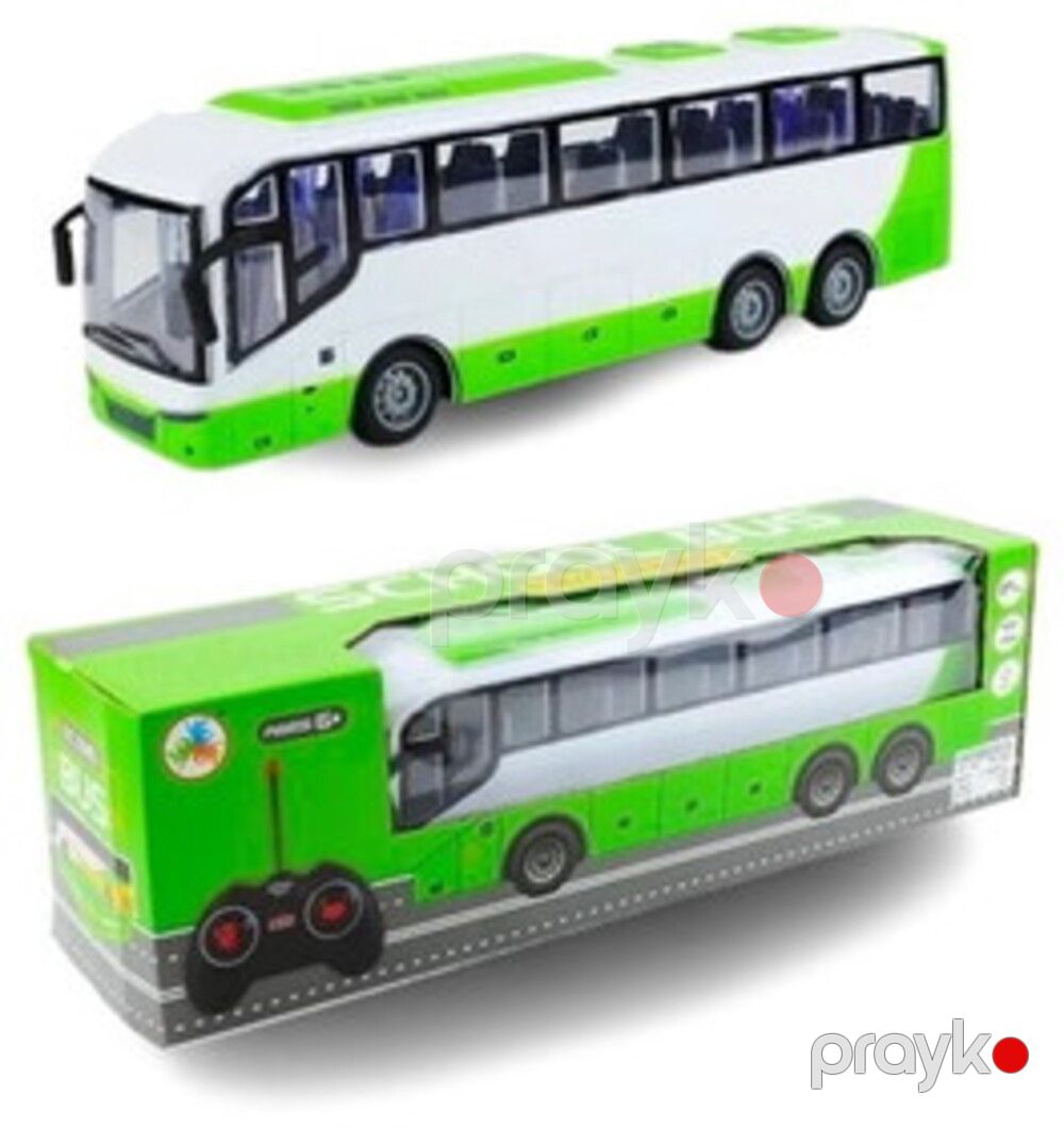 Avtobus DP324206, idarə pultlu, yaşıl, 6+ yaş — Mallar, Bakı (2)