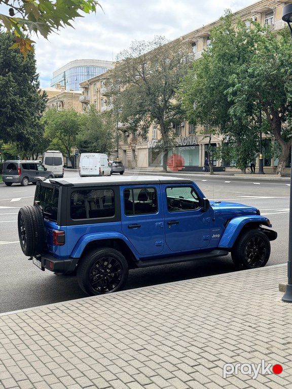 Jeep Wrangler, 2.0 L, 17.3 kWh, 2022 il, 79 800 km — Avtomobillər, Bakı (4)