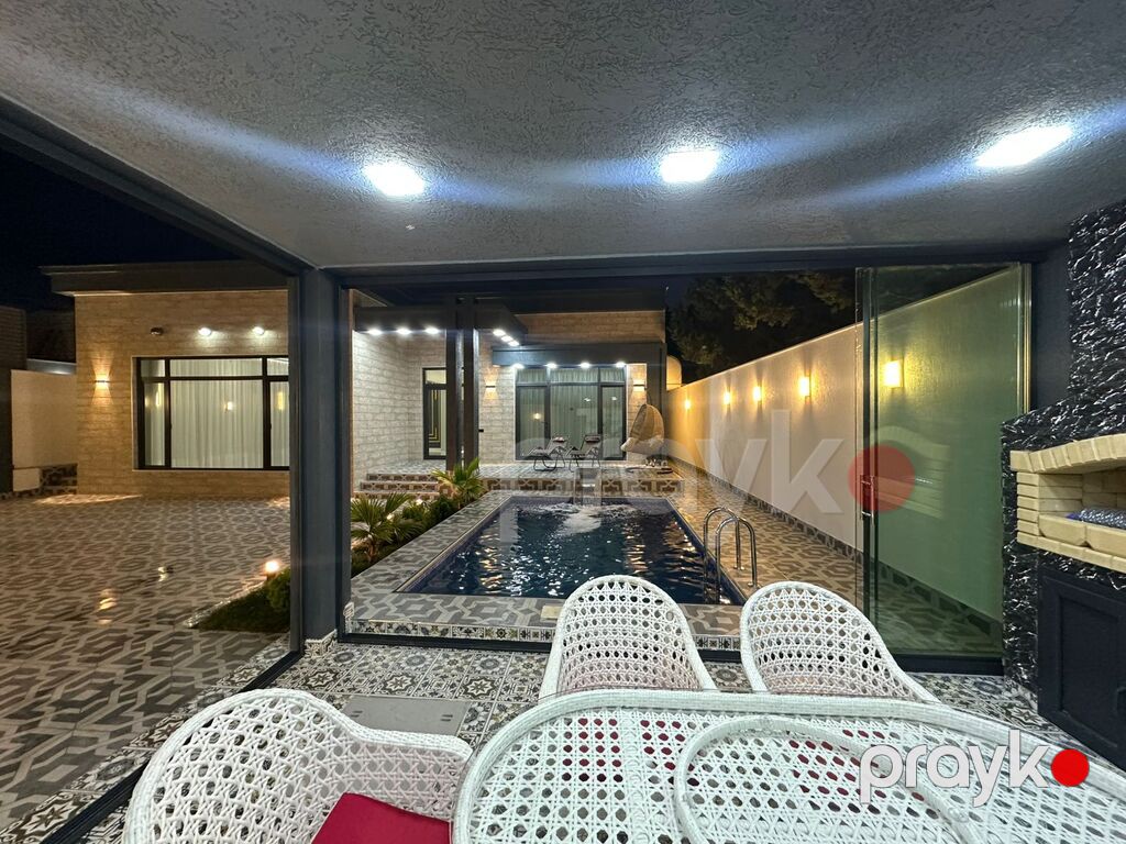 Satılır 4 otaqlı həyət evi/bağ evi 180 m² — Ev, villa, Bakı (4)