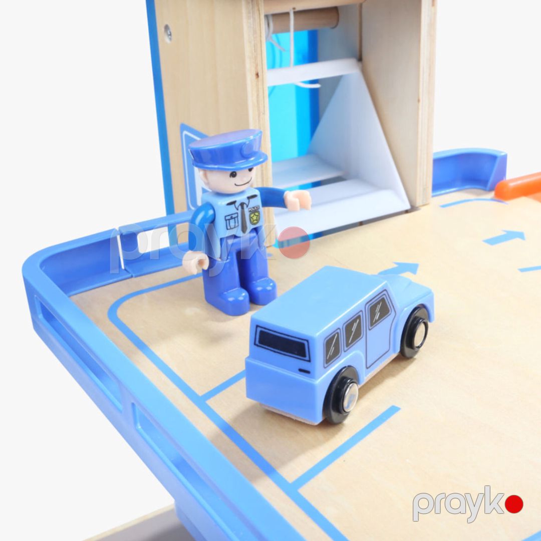 Oyun dəsti Top Bright Wooden Parking Garage 150154 — Mallar, Bakı (2)