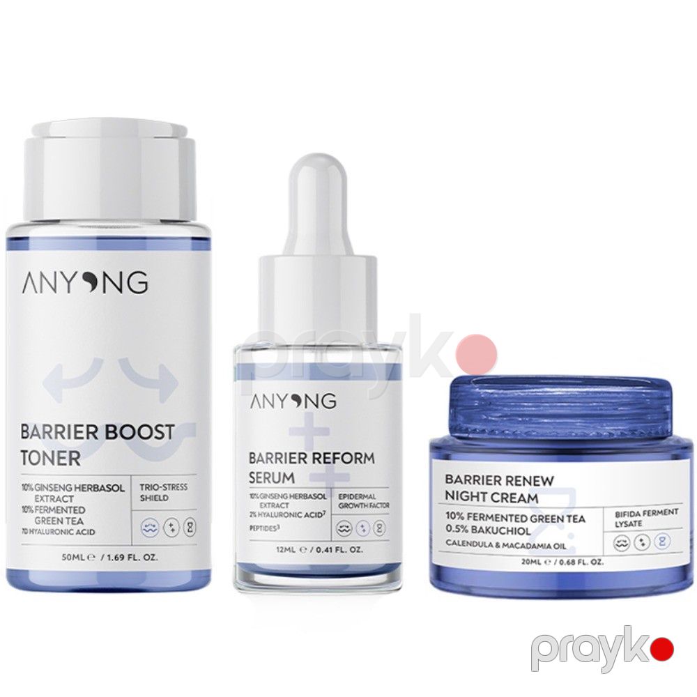 Üz üçün kosmetika dəsti Anyong Barrier Repair Kit (Tonik 50 ml + Krem 20 ml + Zərdab 12 ml) — Mallar, Bakı