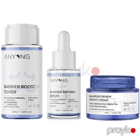 Üz üçün kosmetika dəsti Anyong Barrier Repair Kit (Tonik 50 ml + Krem 20 ml + Zərdab 12 ml) — Bakı