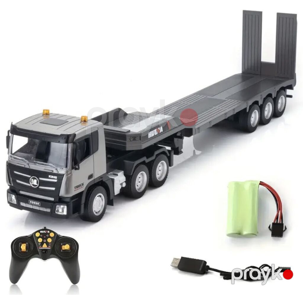 HuiNa Toys 1318 radioidarə olunan uzunqoşqulu yük maşını oyuncağı — Oyuncaq nəqliyyatı, Xırdalan (2)