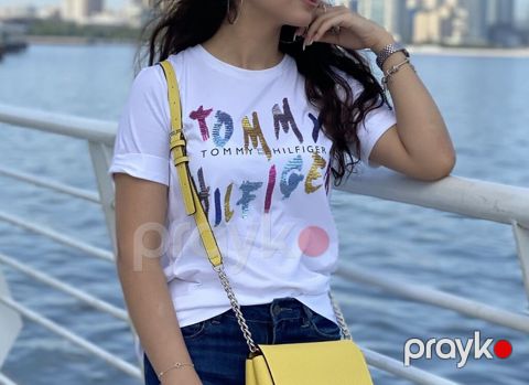 Originak Tommy Hilfiger t-shirt. Xs-s razmere uyğun. Baha alınıb bir — Bakı