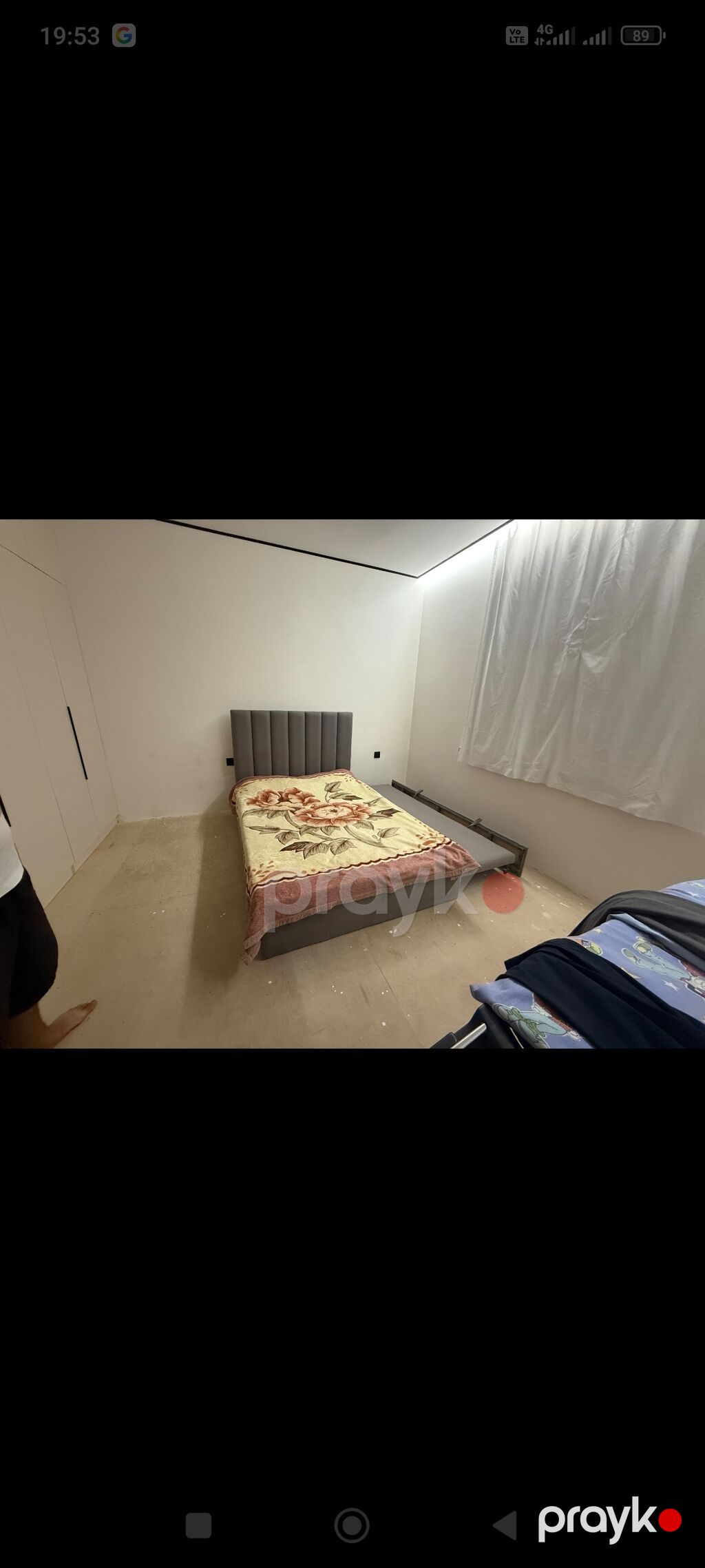 Mebel dəsti: Yumşaq başlıqlı çarpayı və çıxarılan əlavə yataq - Rəng — Yataqlar, Digah (4)