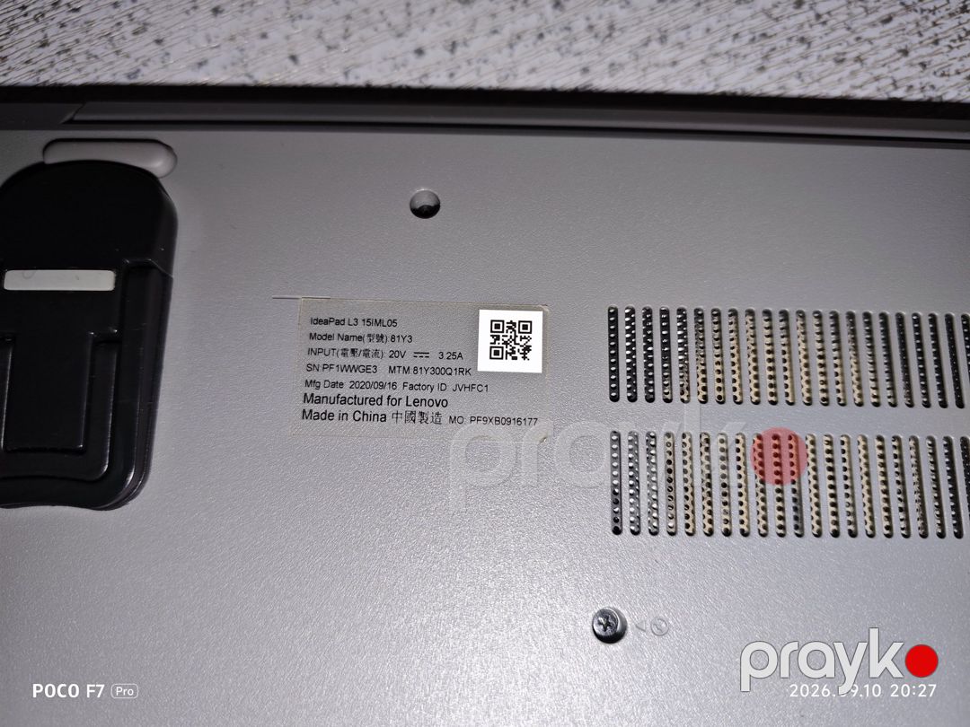 Noutbuk Lenovo IdeaPad L3 — Noutbuklar, Bakı (3)