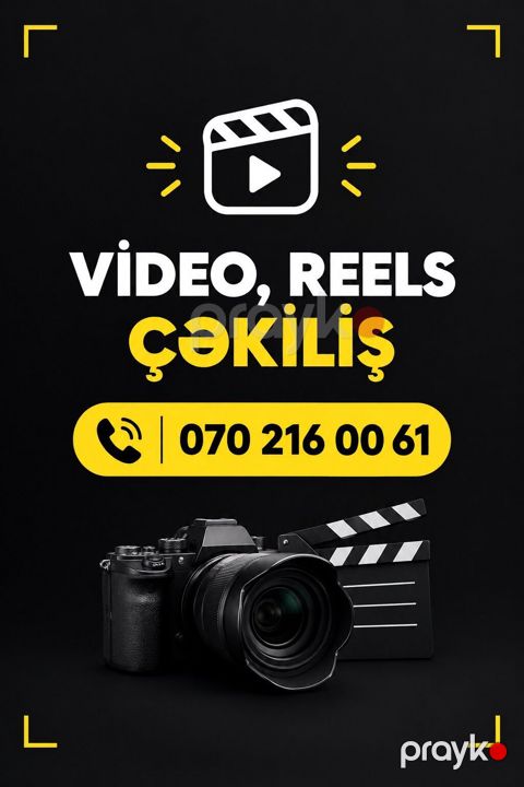 Xidmət: Video və Reels çəkilişi - Sosial şəbəkələr üçün qısa vertikal — Bakı