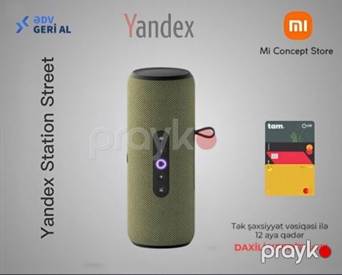 Ağıllı dinamik "Yandex Station Street Green" — Bakı