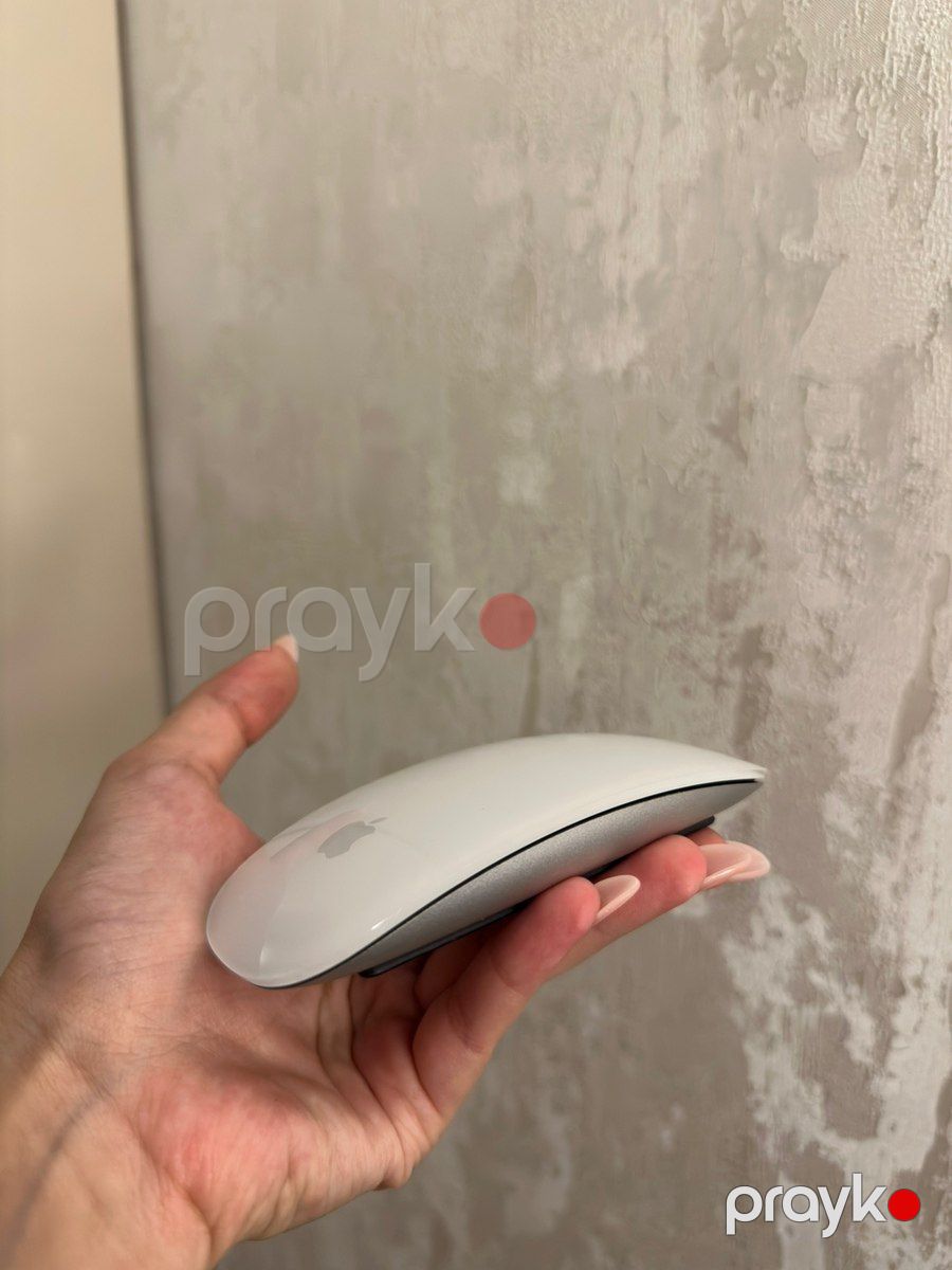 Apple Magic Mouse 2 (ağ) + qutusu ilə — Periferik cihazlar, Bakı (4)