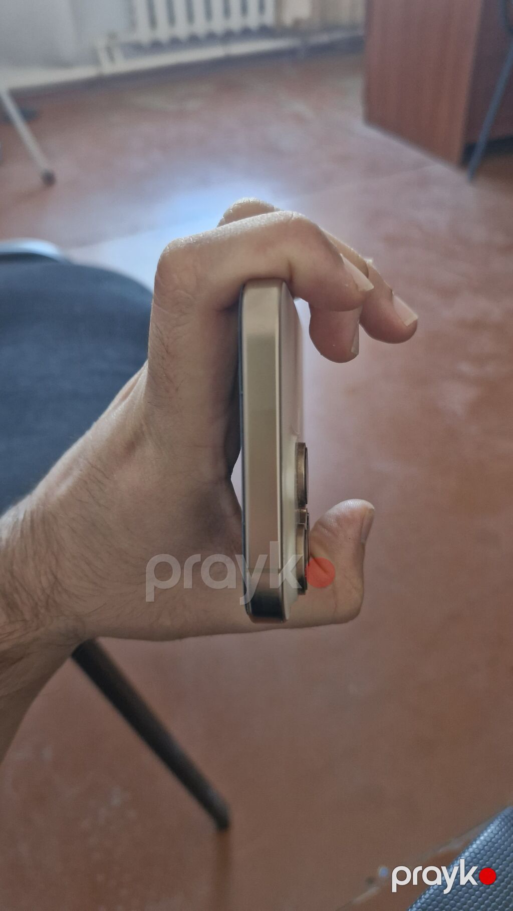 IPhone 16 Pro Max, 256 GB, Desert Titanium, Simsiz şarj, Face ID — Apple iPhone, Qusar (5)