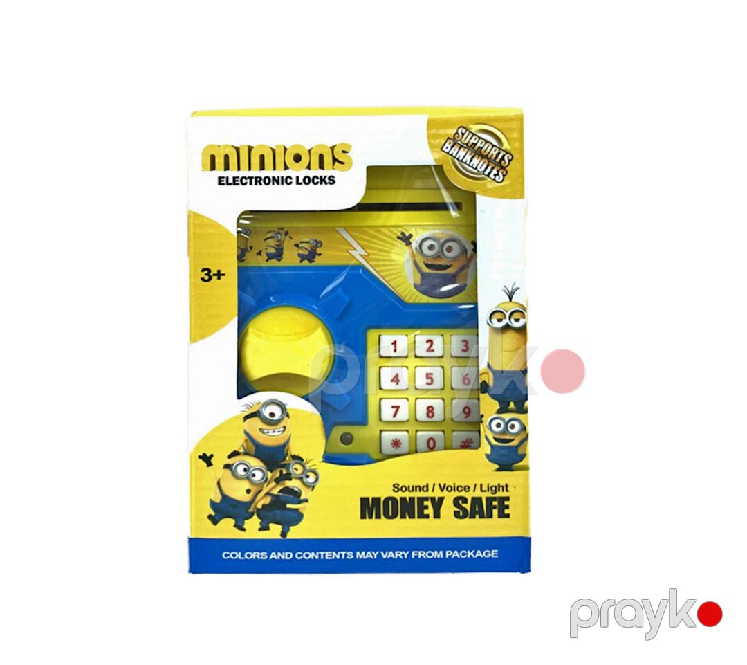 Uşaq pul qutusu-seyf Minions kod ilə, oğlanlar üçün — Mallar, Bakı (2)