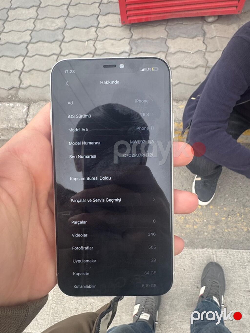 IPhone 11, 64 GB, Gümüşü — Apple iPhone, Gəncə (7)