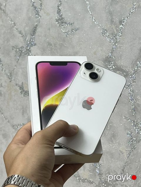 IPhone 14, Ağ, Simsiz şarj — İsmayıllı