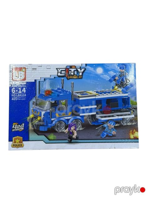 Konstruktor Cıty police LB4104, 405 hissə — Bakı