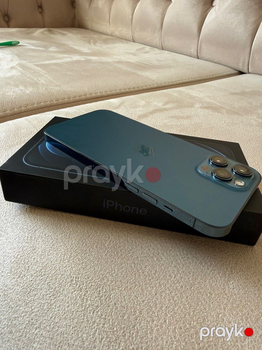 Apple iPhone 12 Pro Max Pacific Blue 128GB/6GB — Smartfonlar, Bakı (7)