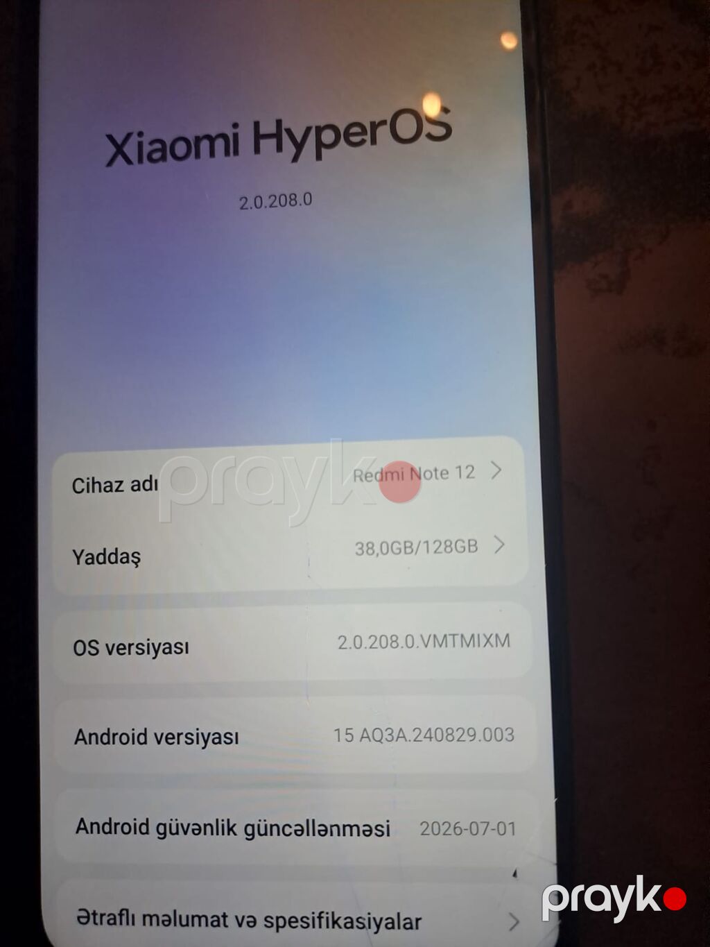 Redmi smartfon – mavi rəng Texniki göstəricilər: - Ekran: ön hissədə — Xiaomi, Bakı (6)