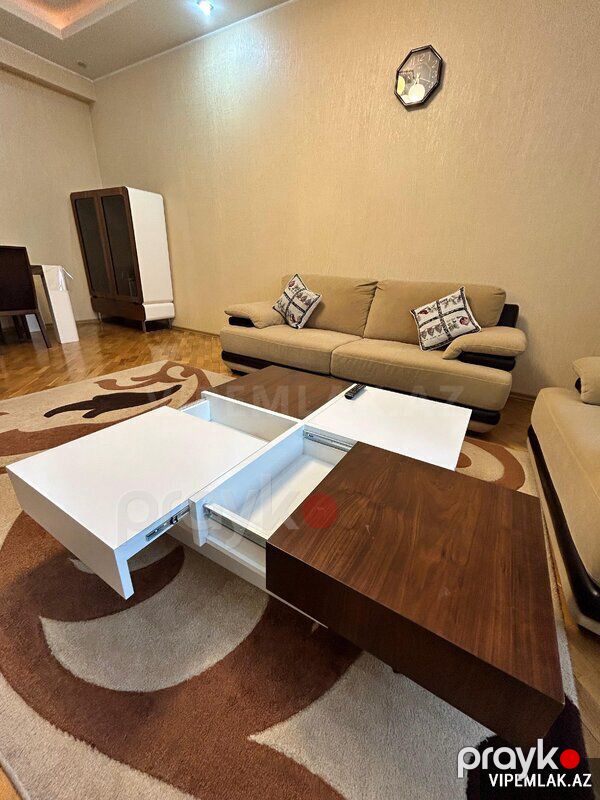 Yasamal rayonunda 2 otaqlı Yeni tikili Kirayə verilir, 110 m² — Mənzil, Bakı (7)
