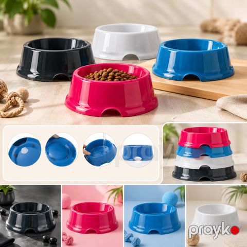 Kasa itlər üçün Trixie TX-2473 plastik, rezin ayaqlar ilə, 0.5 l, 14 sm, məhsul çeşiddə — Bakı
