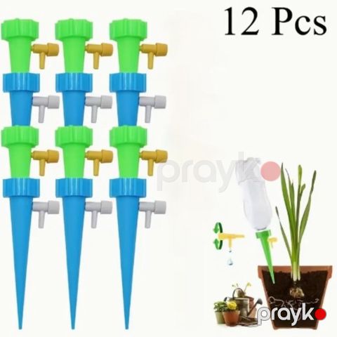 Plastik butulka başlığı, 12 ədəd, dibçək üçün - prm_029 — Bakı