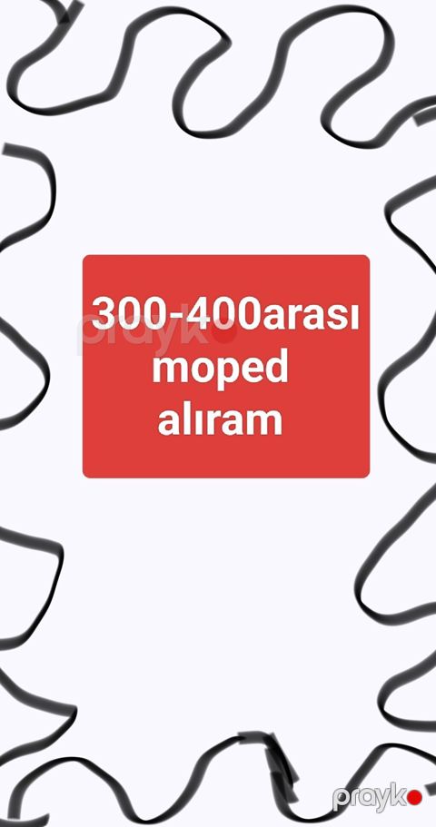 Moped alışı xidməti 300–400 arası büdcədə moped axtarıram. Aşağıdakı — Bakı