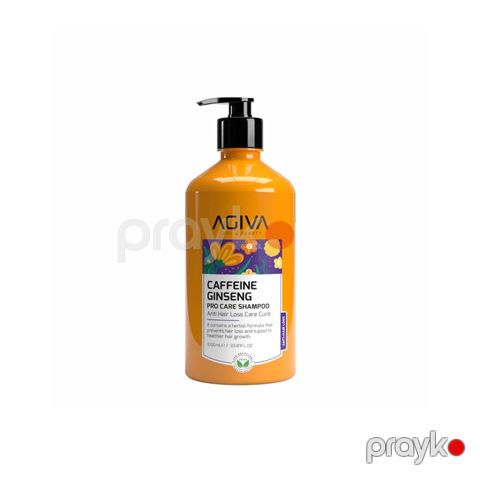 Saç üçün şampun Agiva Caffeine Ginseng Pro Care Anti Hair Loss 1000 ml — Bakı
