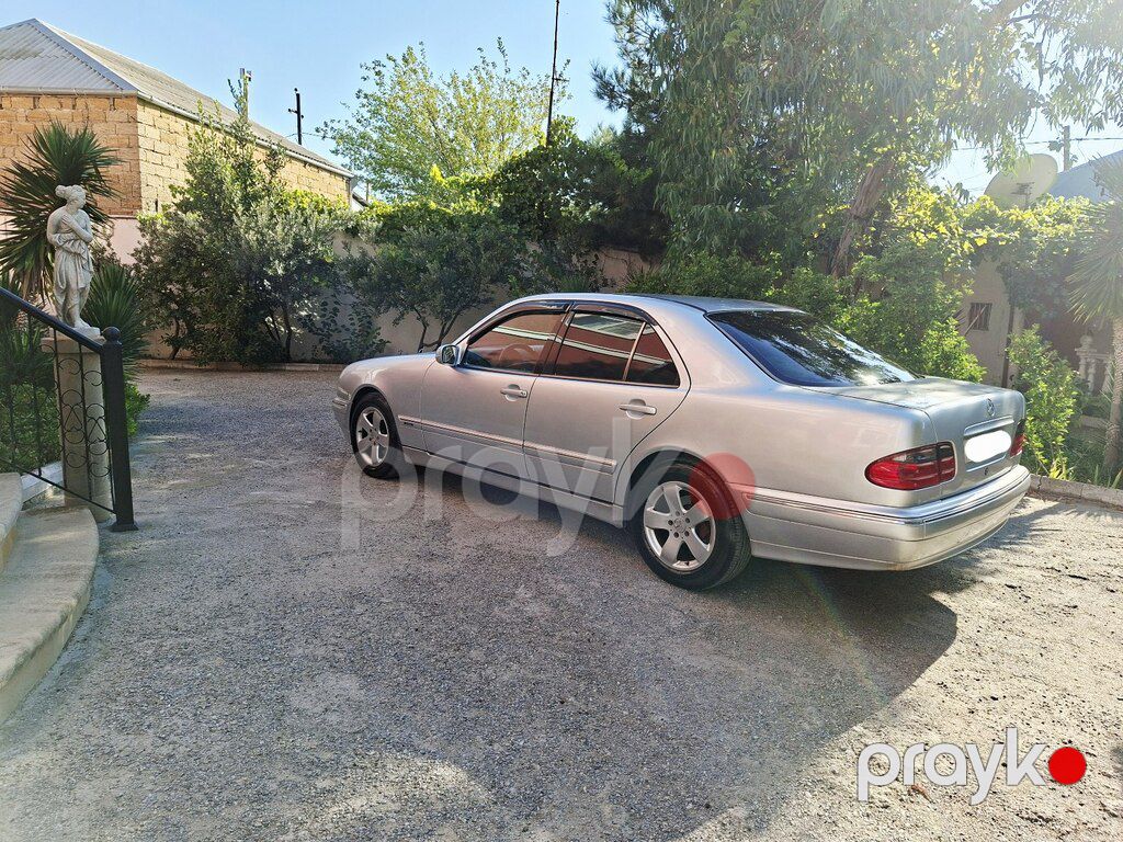 Mercedes E 220, 2.2 L, 2000 il, 265 000 km — Avtomobillər, Bakı (5)
