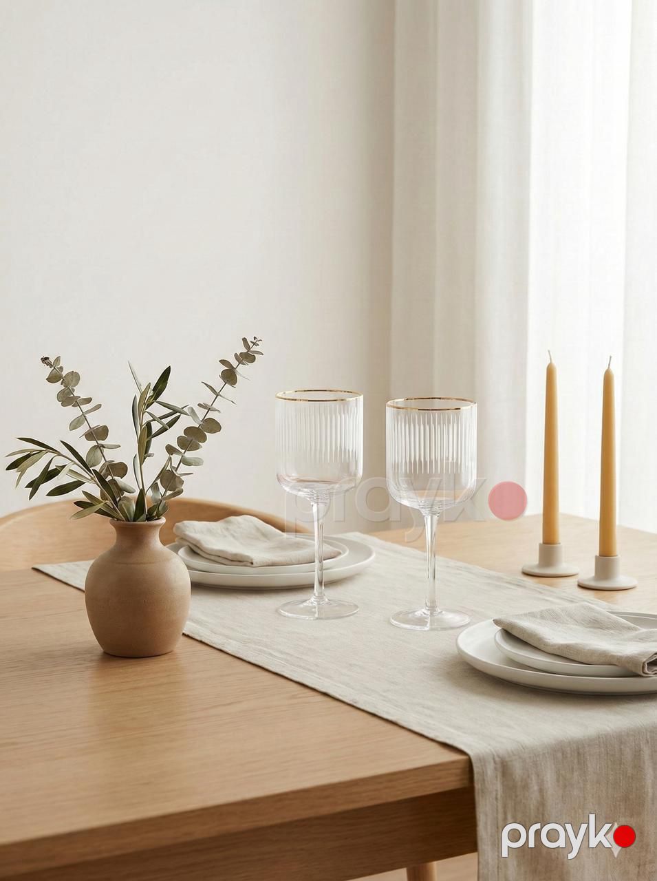 Badə dəsti Danny Home, şüşə, şəffaf, 200 ml, 2 əd — Mallar, Bakı (3)